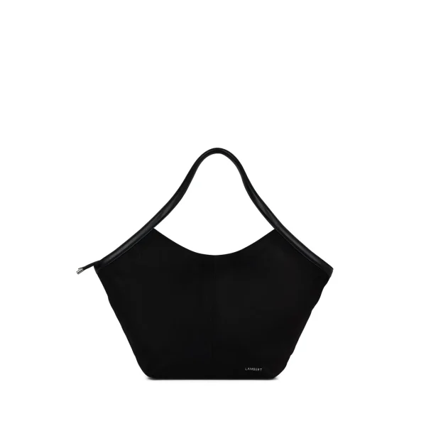 Le sac fourre-tout Alison en daim noir