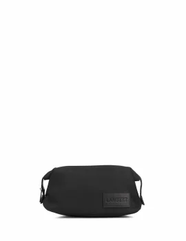 Alix – Trousse de toilette en nylon recyclé noir