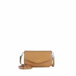 Le Gabby – Sac à main 2 en 1 en cuir vegan sépia