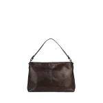 Le Gianna – Sac bandoulière en cuir vegan expresso